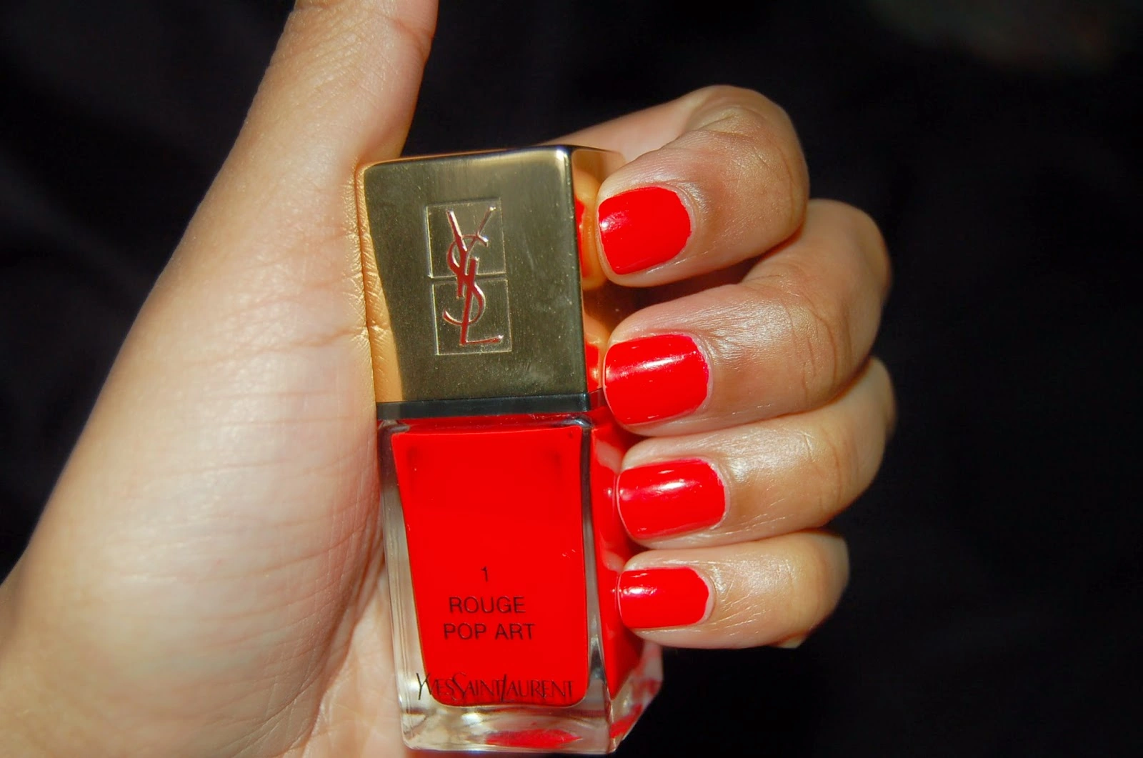 Nail Art Rouge