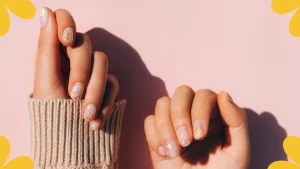 14 Nail Extension Designs With Glitter: Shine