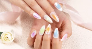 26 Nail Glitter 3D Extension Trend 2025 – Future Glam
