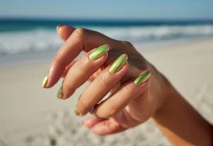 17 Nails Abstract Neon Geometric 2025: Bold Style