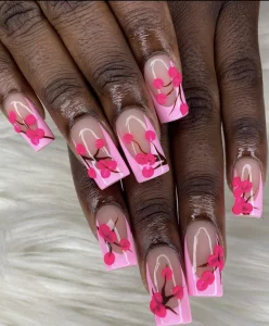 31 Fresh Pastel Cherry Blossom Nails 2025 Trend