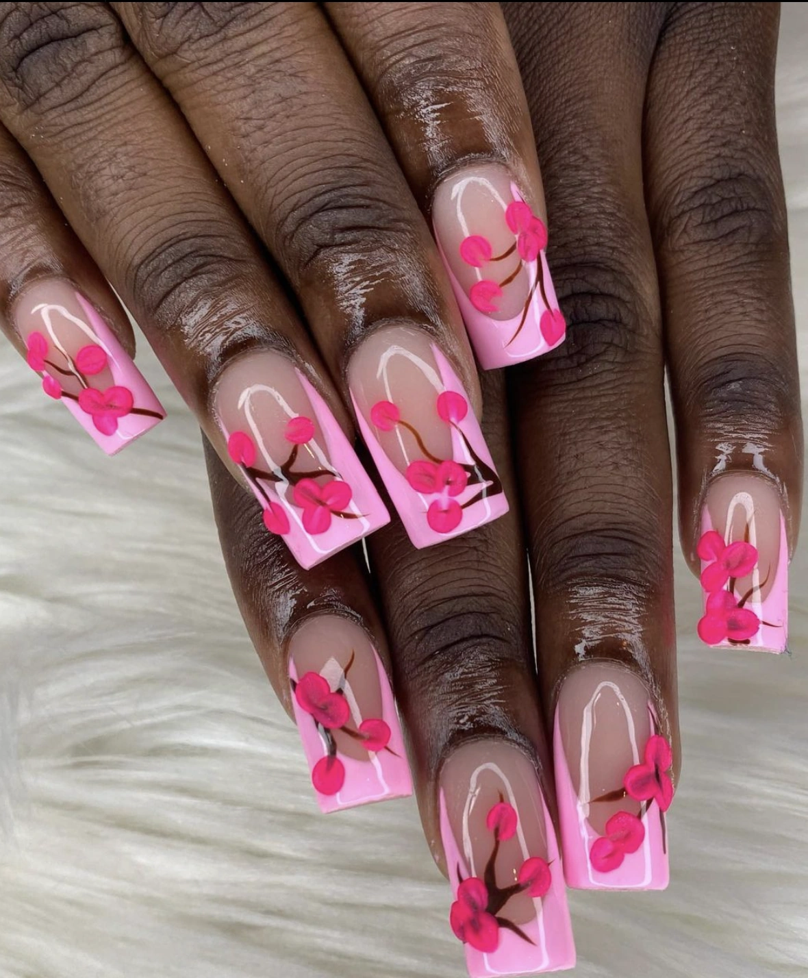 31 Delightful Pastel Cherry Blossom Nails 2025 Beyond
