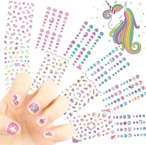 37 Patterned Nail Art For Little Ones - Fun & Safe