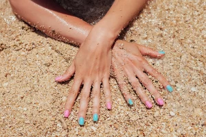 32 Pier Sunset Nautical Nail Sets Inspire Coastal Glam