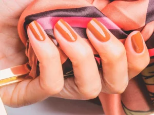 23 Autumn Chic Pumpkin Spice Autumn Nails Trend