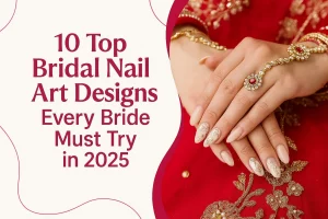 15 Chic Red Bridal Nail Art Designs For Elegant Weddings