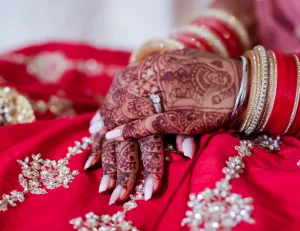18 Stunning Red Bridal Nail Art Inspiration With Charm