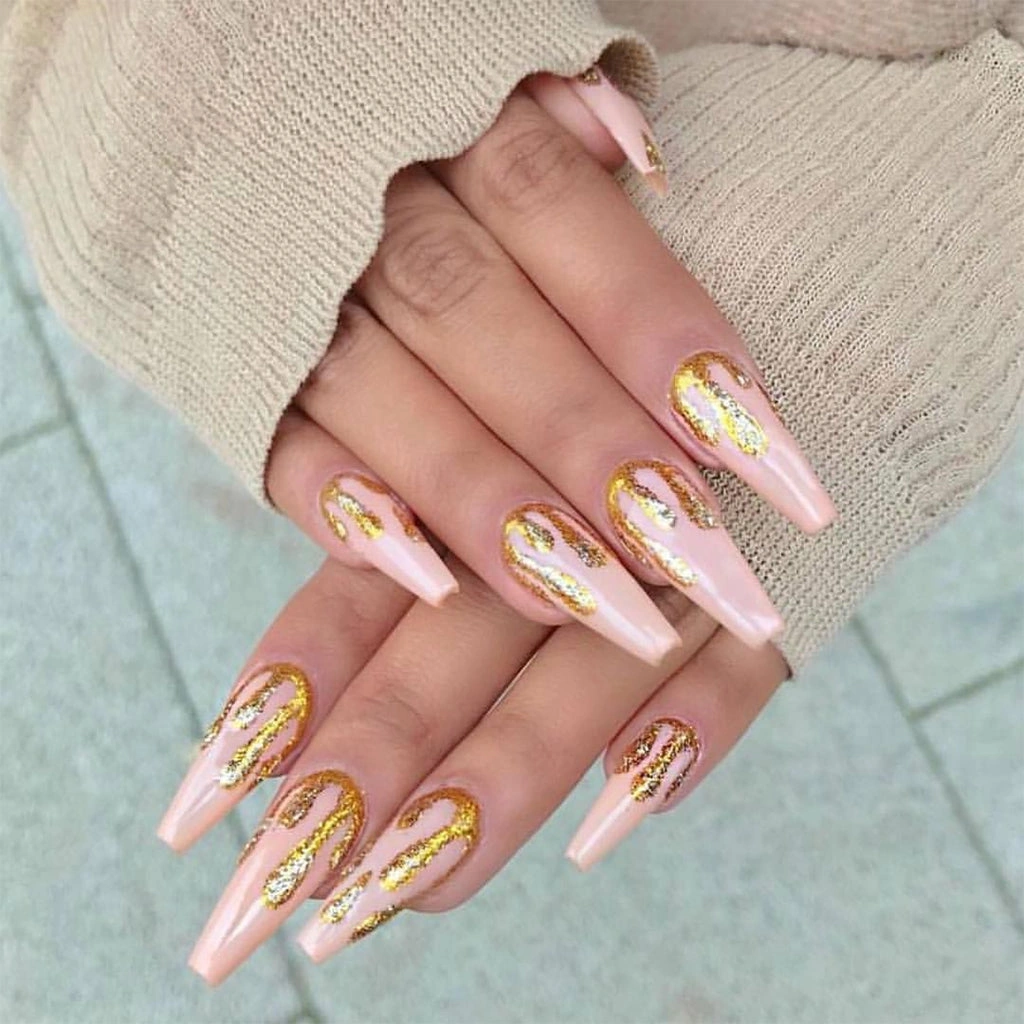 26 Autumn Rustic Burlap Textured Nail Patterns For