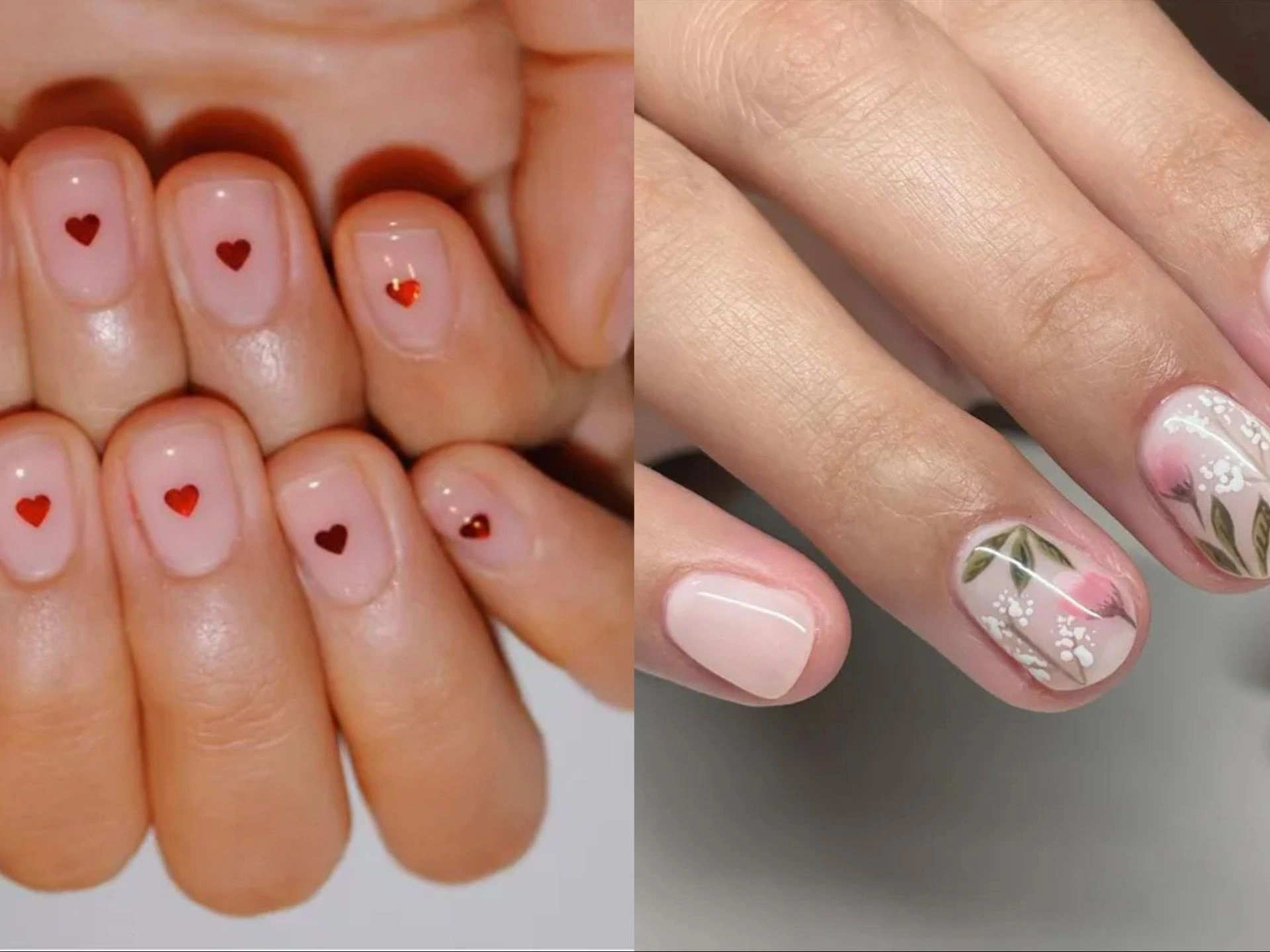 31 Chic Short Simple Nail Extensions Trend: Nuance Nu