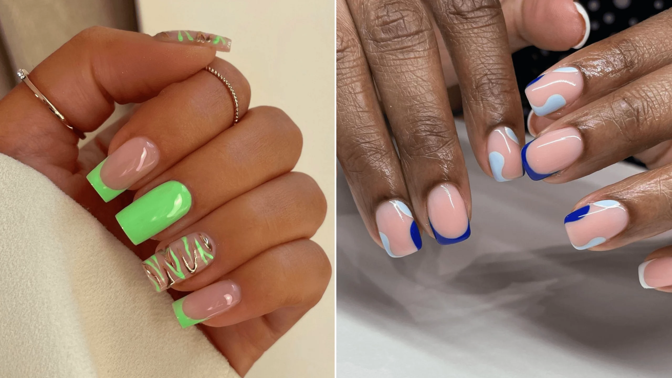 38 Stunning Short Square Nail Designs Sparkle Wow