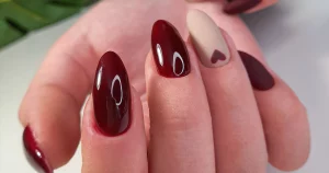 35 Simple Maroon Nail Art Designs Shine Tonight