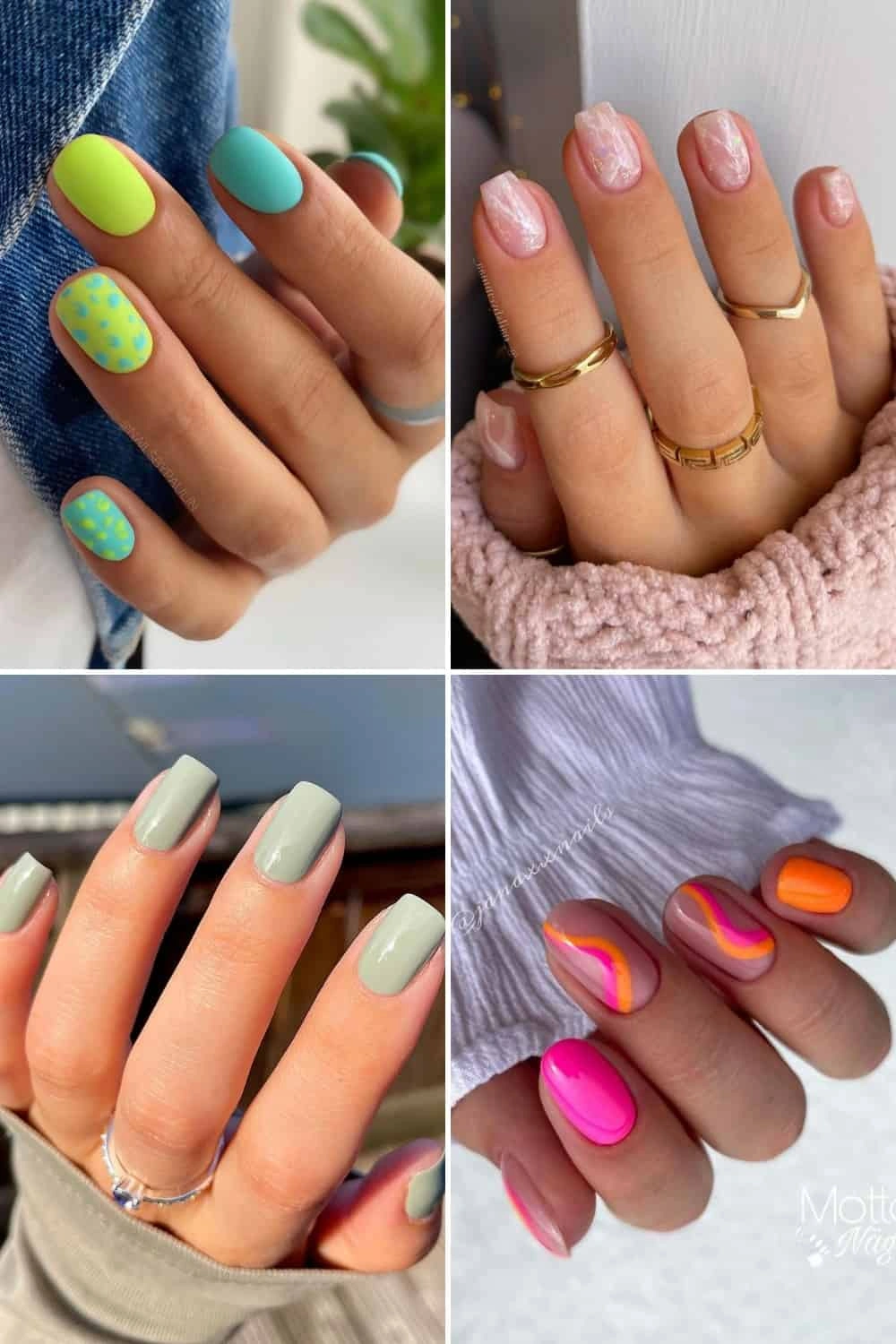 34 Sleek Simple Nail Designs Short For Effortless Chic
