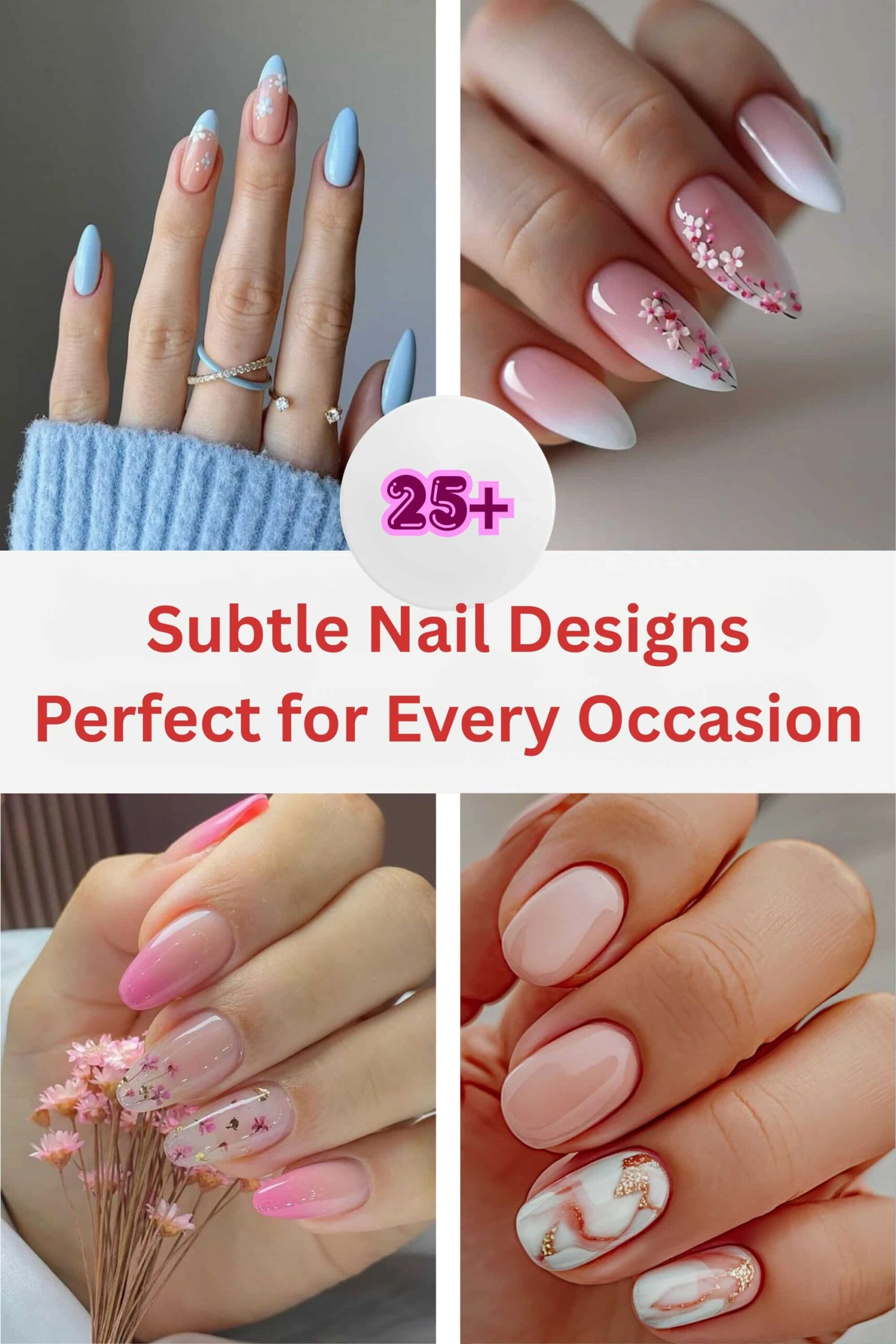 33 Elegant Sophisticated Subtle Nail Art For Grace