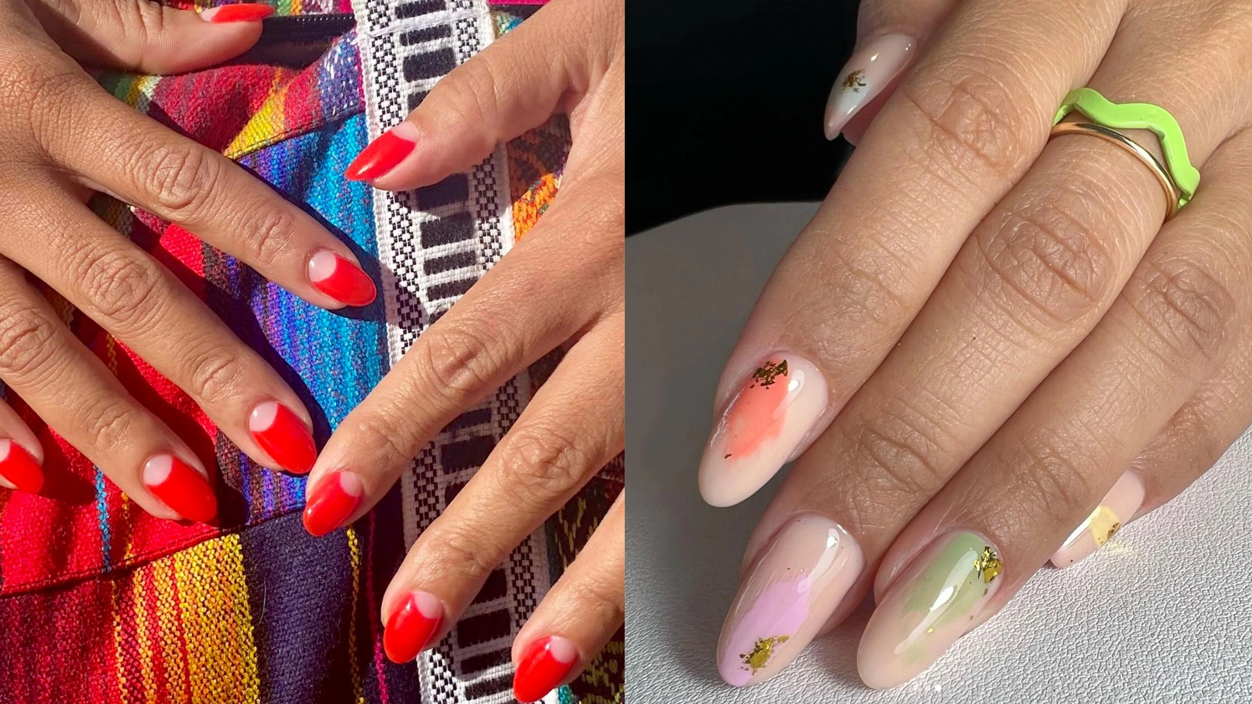 14 Stunning Structural Nail Art Patterns: Add Edge