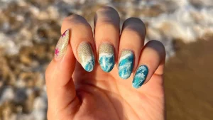 23 Trendy Summer Dip Nail Beach Inspired Ideas