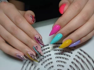 20 Inspiring Summer Nail Extension Design Ideas