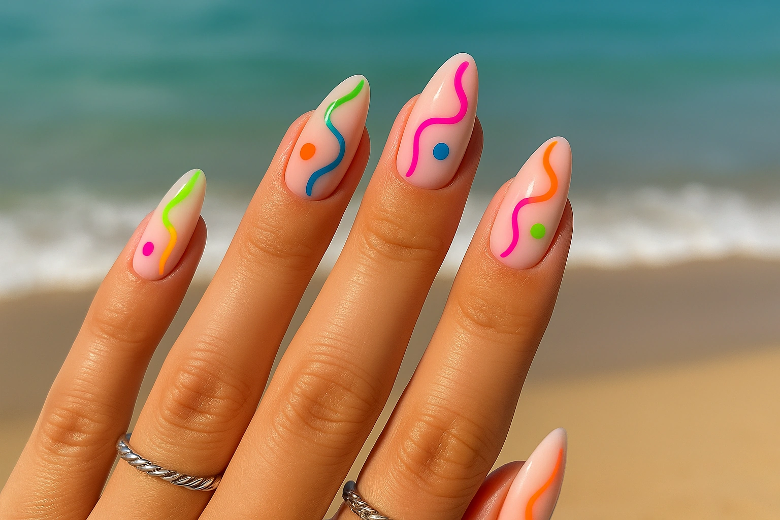 28 Radiant Sunburst Gradient Nails 2025 Sunlit