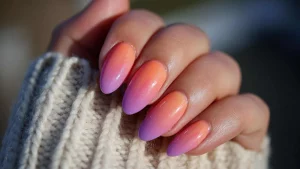 34 Sunset Gradient Summer Nails 2025: Fresh Trend