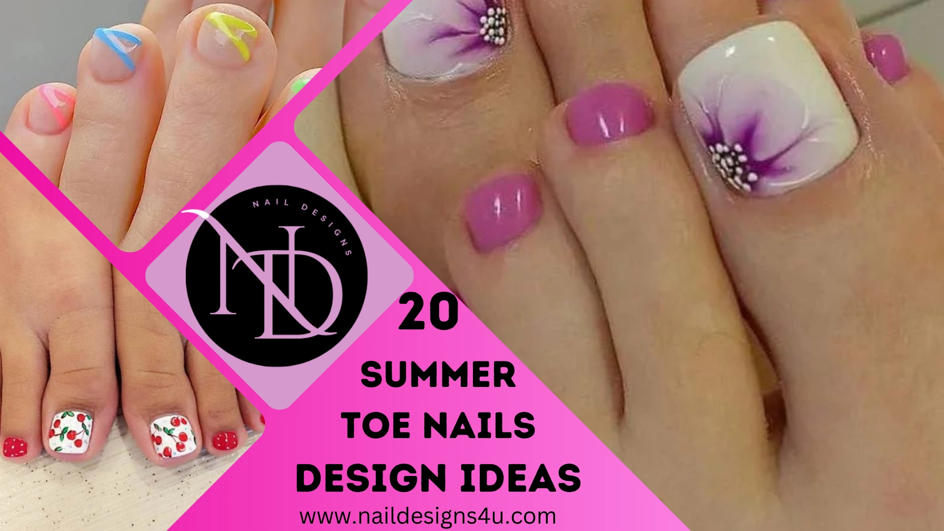24 Gorgeous Toe Nail Designs 2025 That Shine – Step Into 2025 With Style
