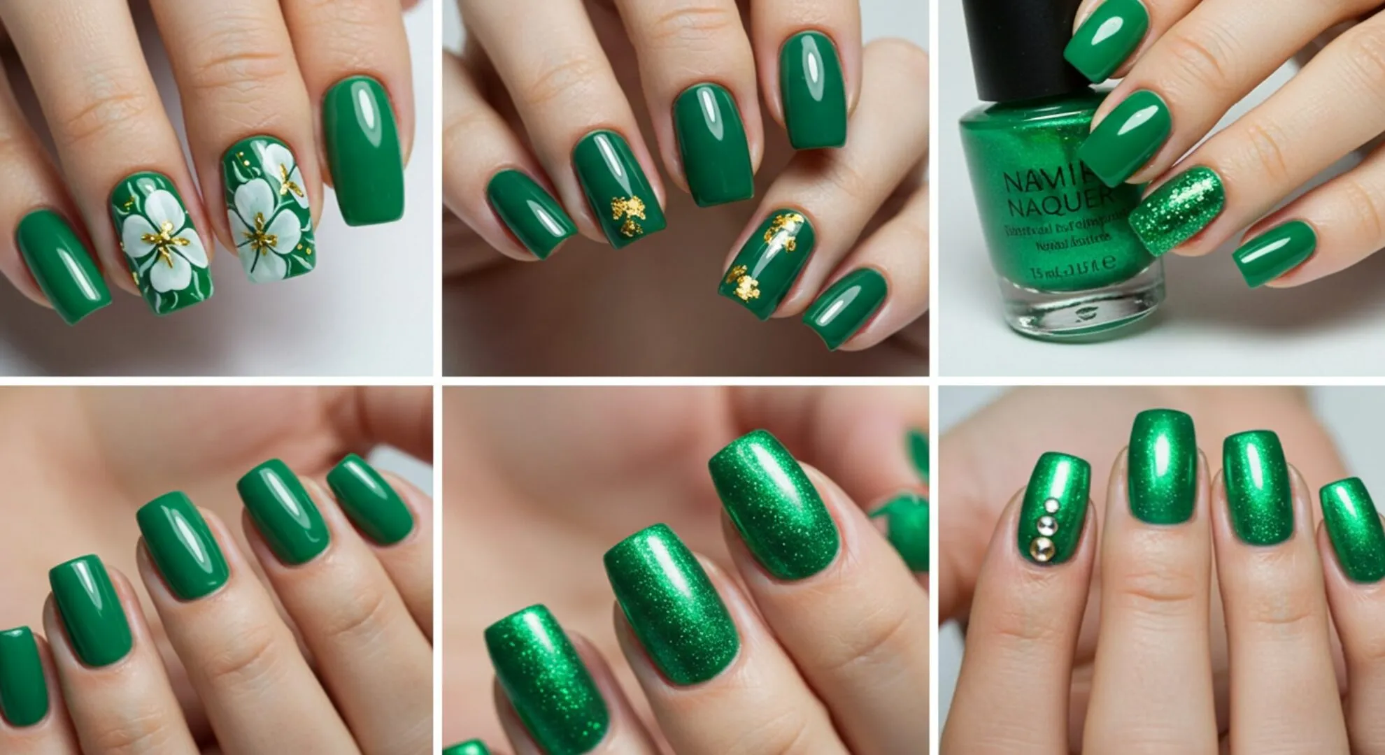 29 Vibrant Summer Green Nails 2025 New Style Trend