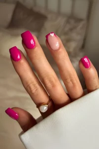 40 Elegant Vintage Pink Nail Design 2025