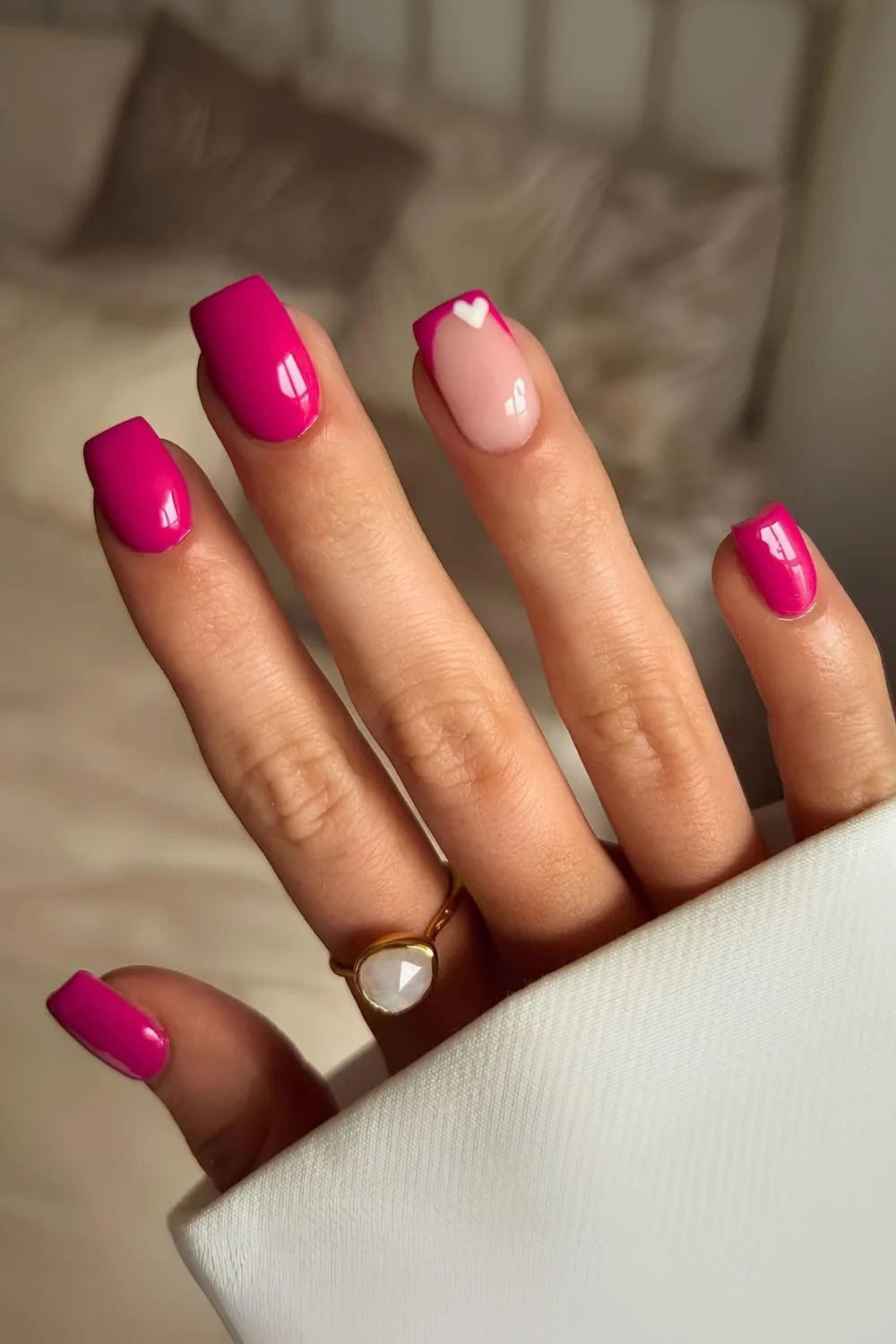 40 Classic Vintage Pink Nail Design 2025 Elegant Spring