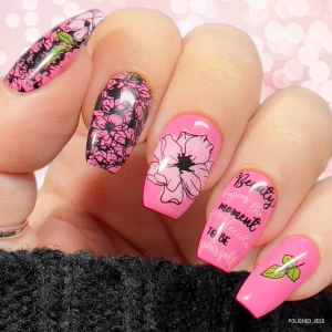 25 Watercolor Floral Nail Art For A Fresh Look