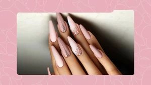 46 Chic Wedding 2025 Glimmer Crystal Model Nails