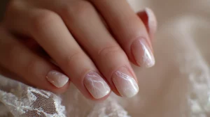 22 Elegant White Nail Extension Design Enhances Style