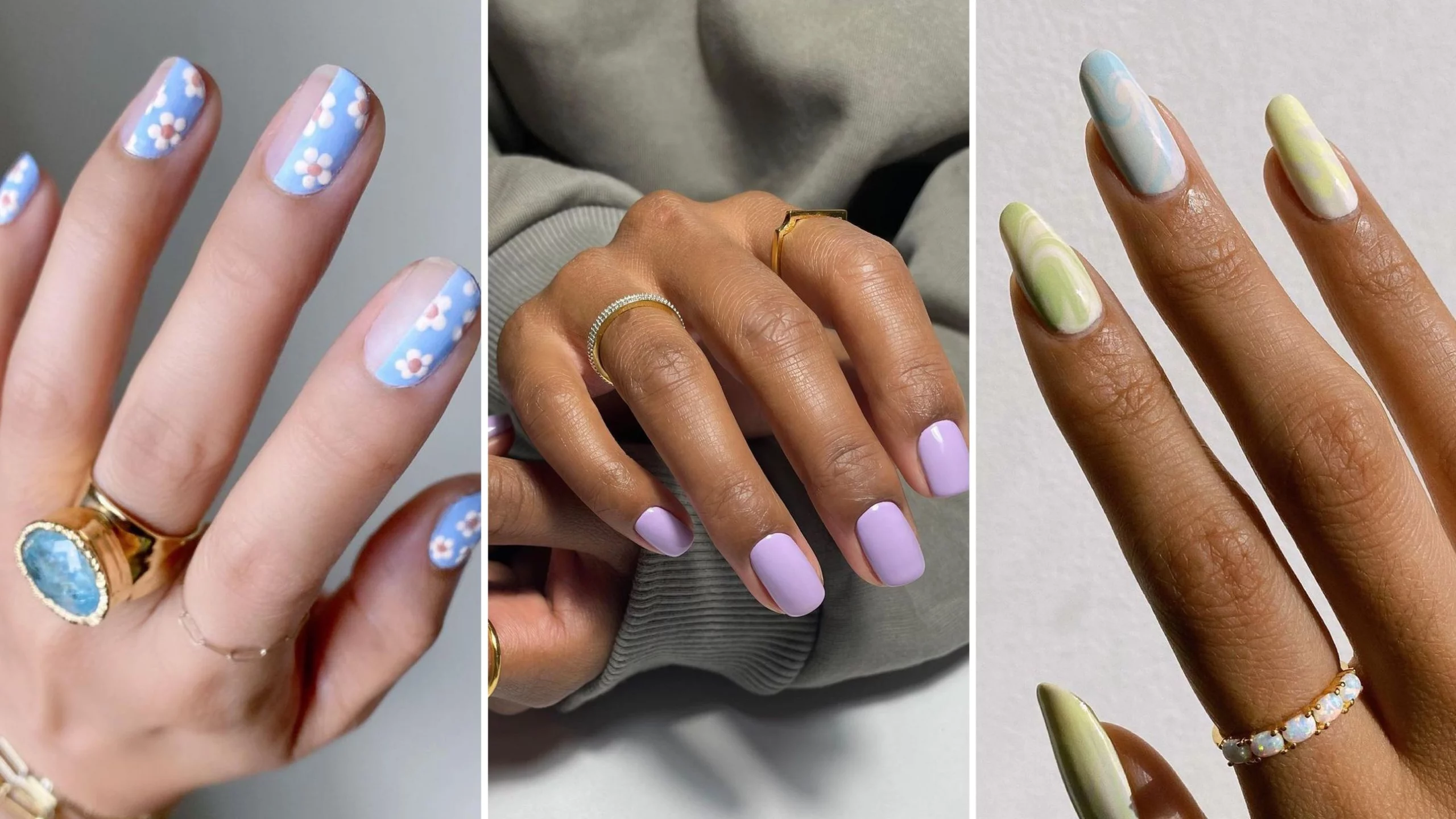 25 Elegant Cozy Pastel Spring Nail Designs To Glow