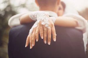 30 Elegant Red Bridal Nails Floral Accents Overview