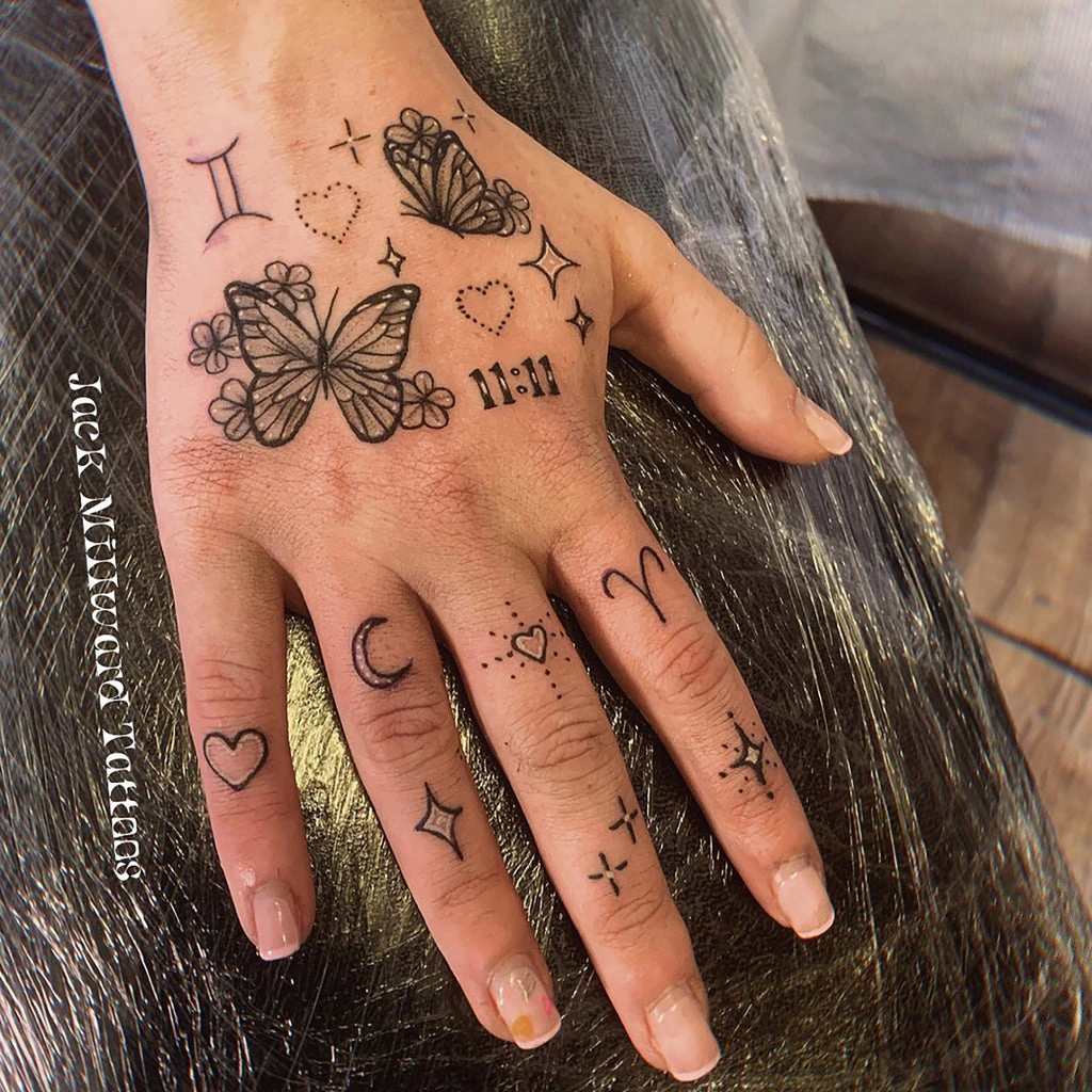 23 Stunning 11 11 Tattoo On Finger Confidence