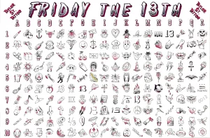 13$ Tattoos On Friday The 13th: A Bold Budget Trend