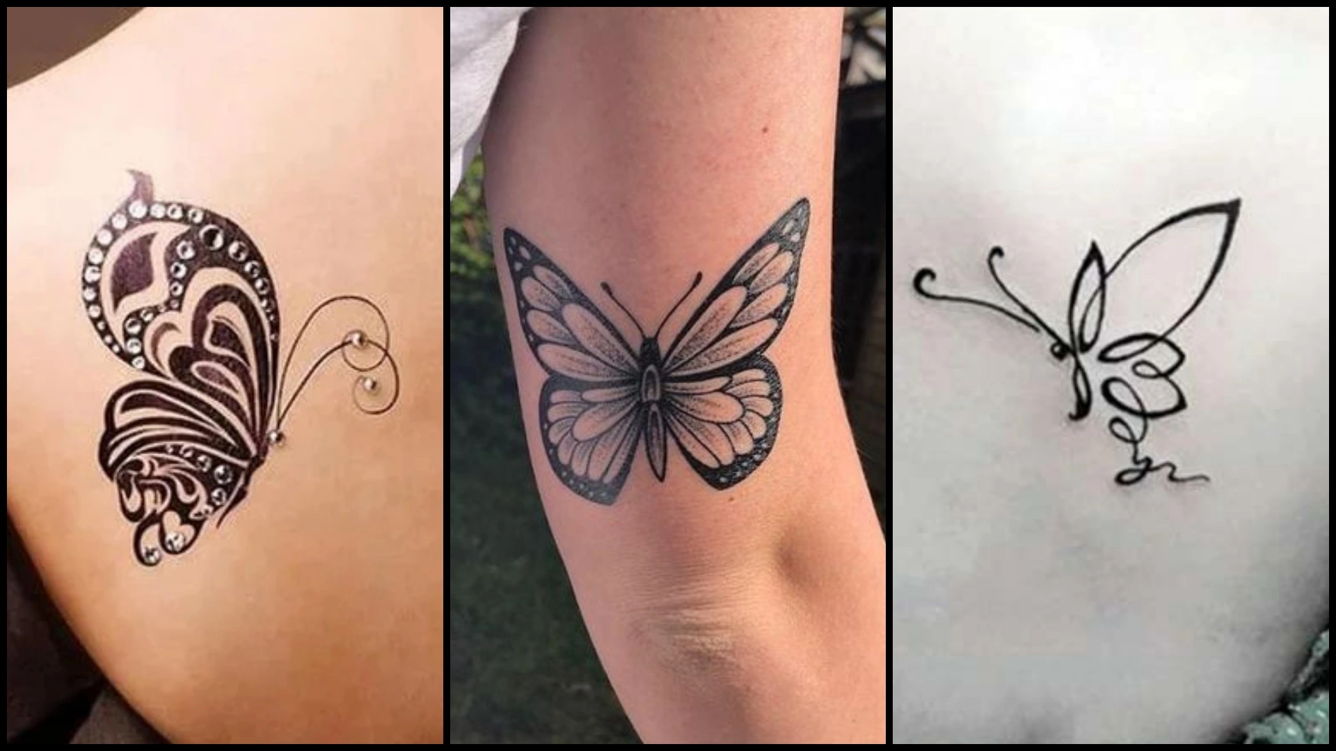 16 Stunning 3d Butterfly Tattoos On Shoulder That Hover