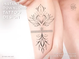 31 Stunning Abstract Tattoo Designs For Females