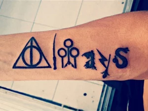 19 Bold Always Tattoo Harry Potter Font For Fans