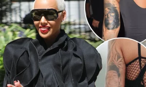 23 Stunning Amber Rose Wiz Khalifa Tattoo Evolution