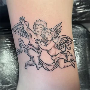 10 Insightful Angel And Devil Cherub Tattoo Stories