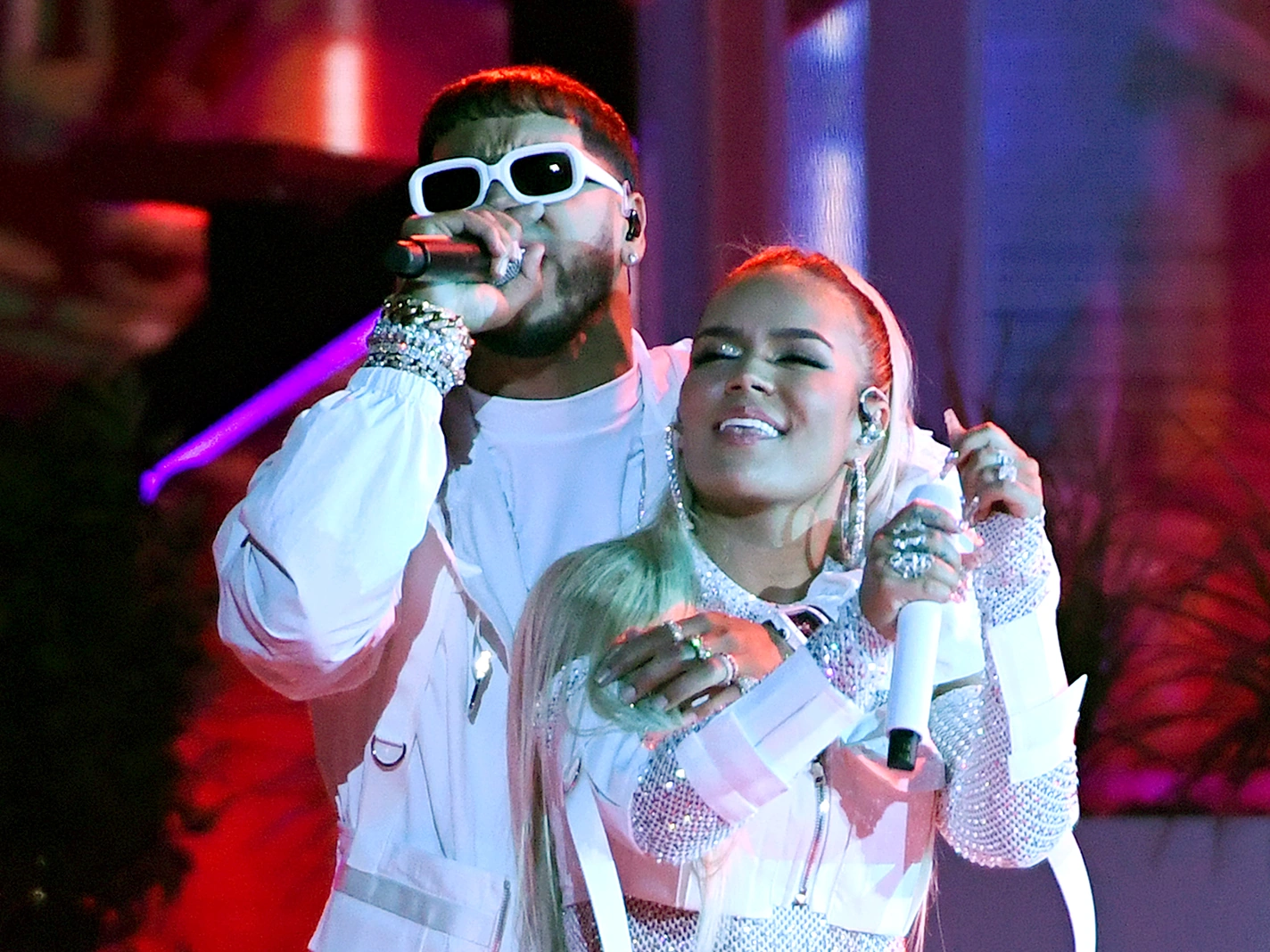 19 Bold Ink: Anuel Aa Tattoo Of Karol G Hits Notes