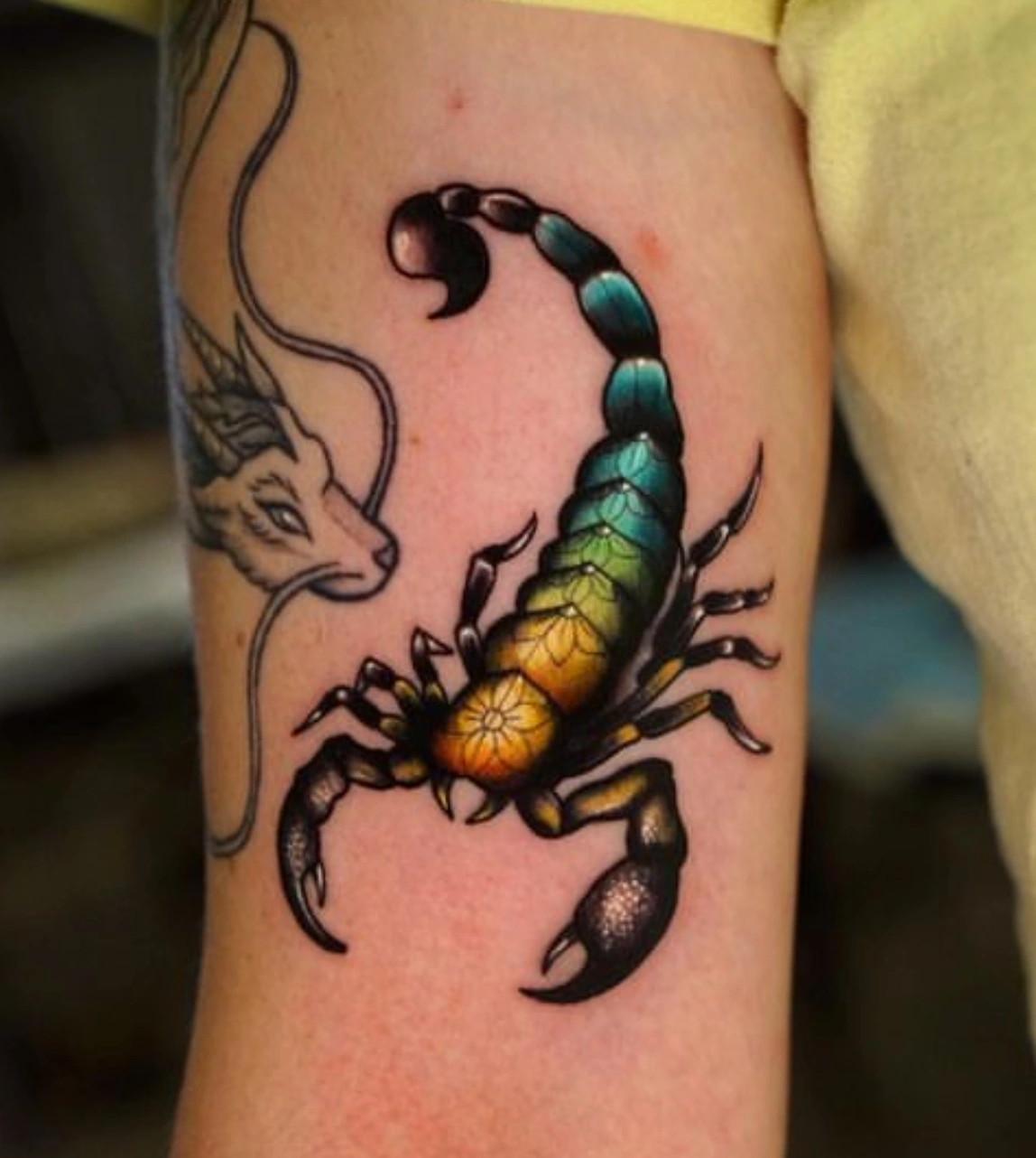 17 Fierce Aries And Scorpio Tattoo Combined: Fuel Fire