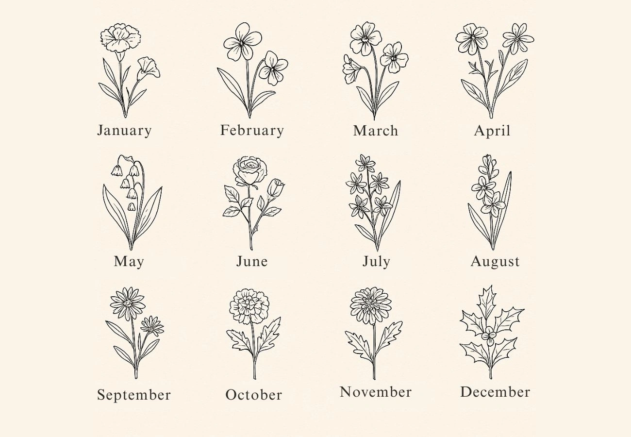 25 Chic August And November Birth Flower Tattoo Secrets