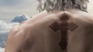 24 Stunning Back Of The Neck Cross Tattoos Insight