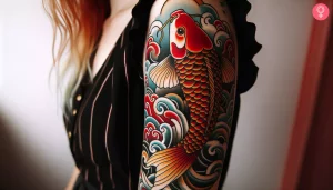 18 Beautiful Girly Koi Fish Tattoo: Elegant Ink
