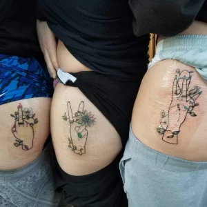 14 Inspiring Best Friend And Sister Tattoos