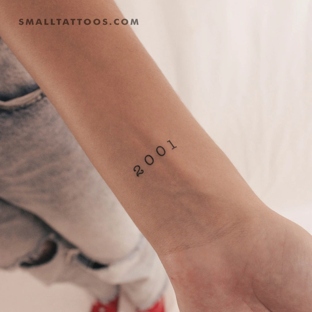 22 Elegant Birth Year Est Tattoo Designs Forever Yours