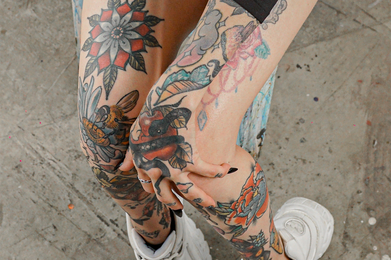 19 Bold Black And Grey Patchwork Tattoos Your Ink