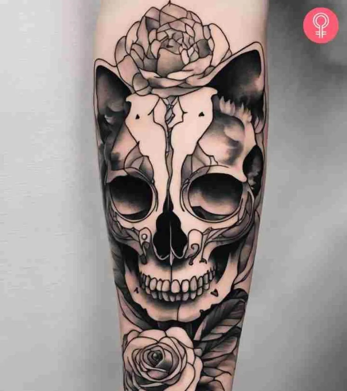 19 Bold Black And Grey Skull Tattoo Designs Unveiled