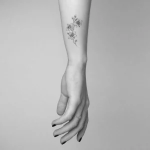 15 Stunning Black And White Orchid Tattoo Ideas