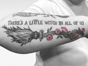 18 Black And White Tattoo With Pop Of Color Masterpieces