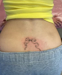 15 Stunning Bow Tattoo On Lower Back Ideas
